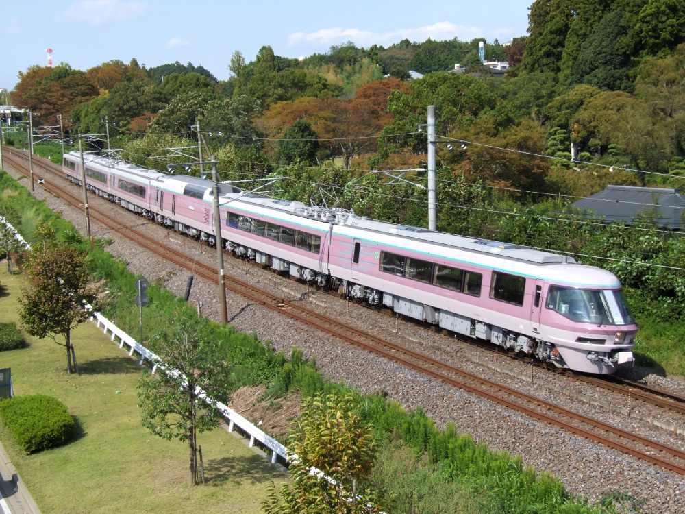 鉄レポ2011/10/04②】偕楽園・梅桜橋で「フレッシュひたち」や485系