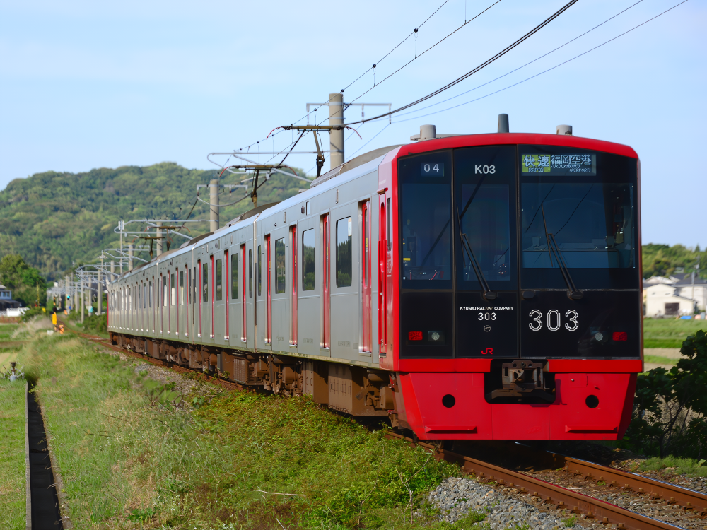 【国産】 鉄レポ2025/06/05 ②】午後も筑肥線で103系や303系を撮影 鉄道模型